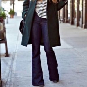 J. Crew High Heel Flare Faded Blue 97032 Jeans, 28